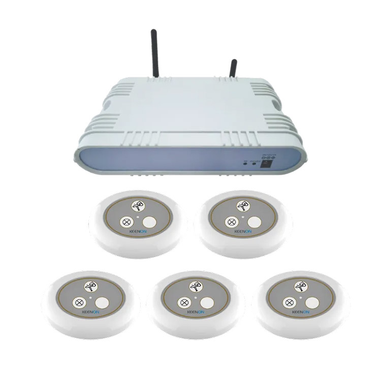 Call Button Set für T8, T9, T9 Pro, T10 (5 Stück + Empfänger)